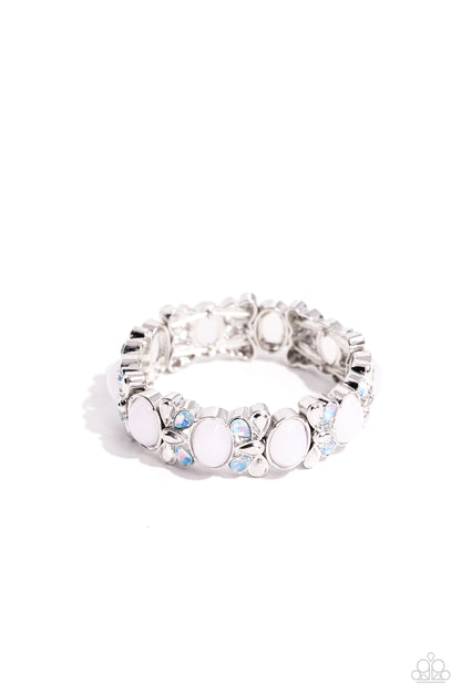 Presidential Perfection White Bracelet  - Jewelry by Bretta