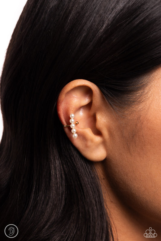 CUFF Love Gold Ear Cuff - Jewelry by Bretta
