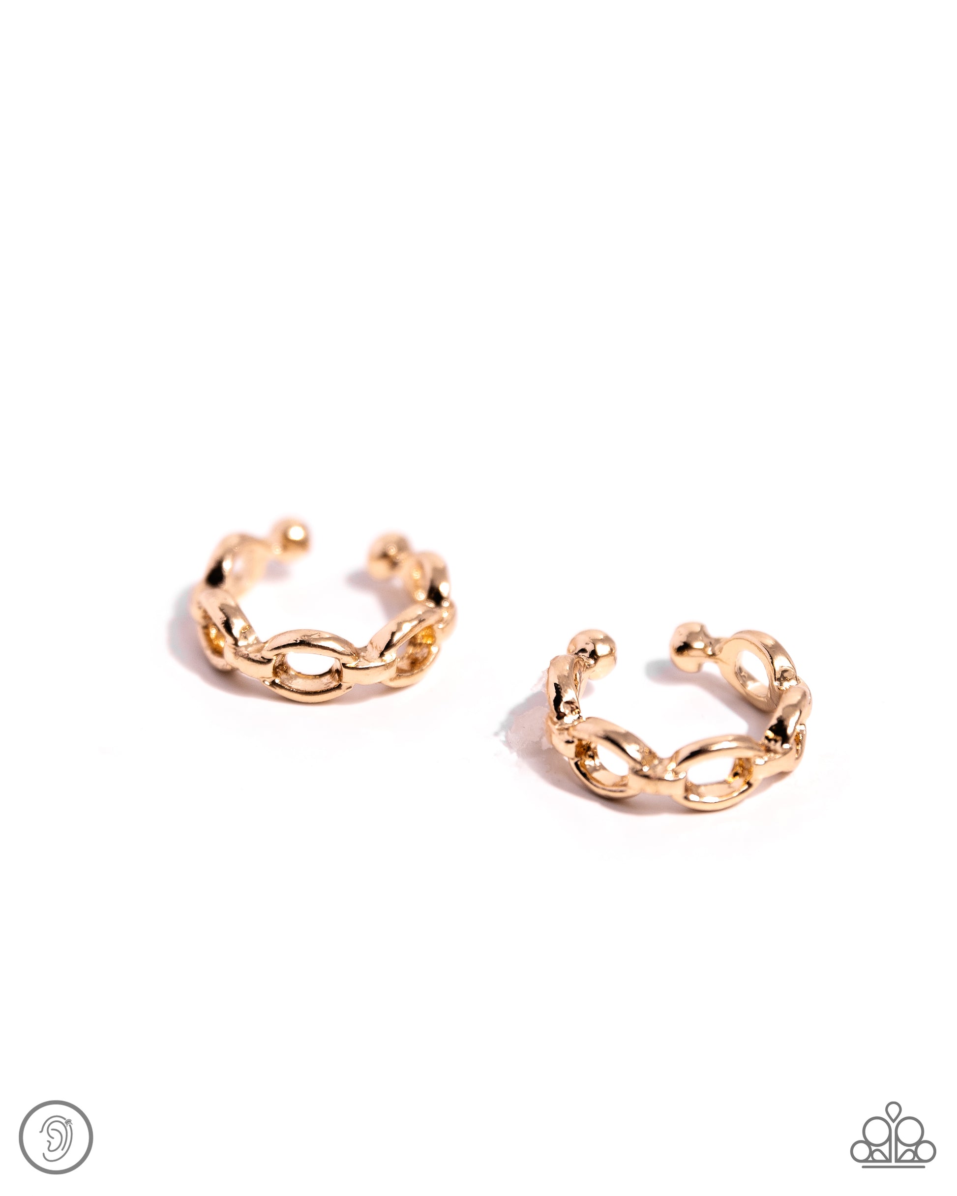 Mandatory Musings Gold Ear Cuff - Jewelry by Bretta