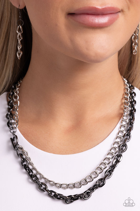 Industrial Improv Black Necklace - Jewelry by Bretta