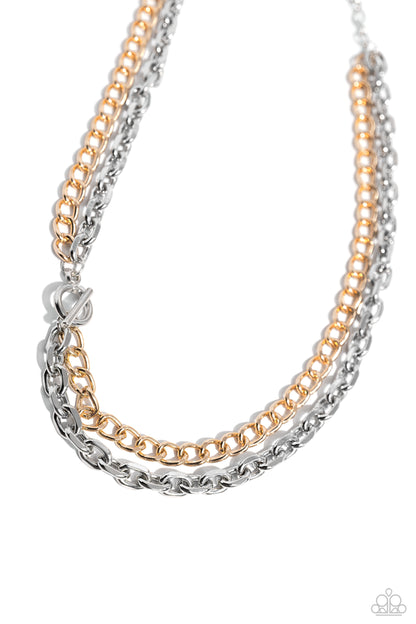 Industrial Improv Silver Necklace - Jewelry by Bretta