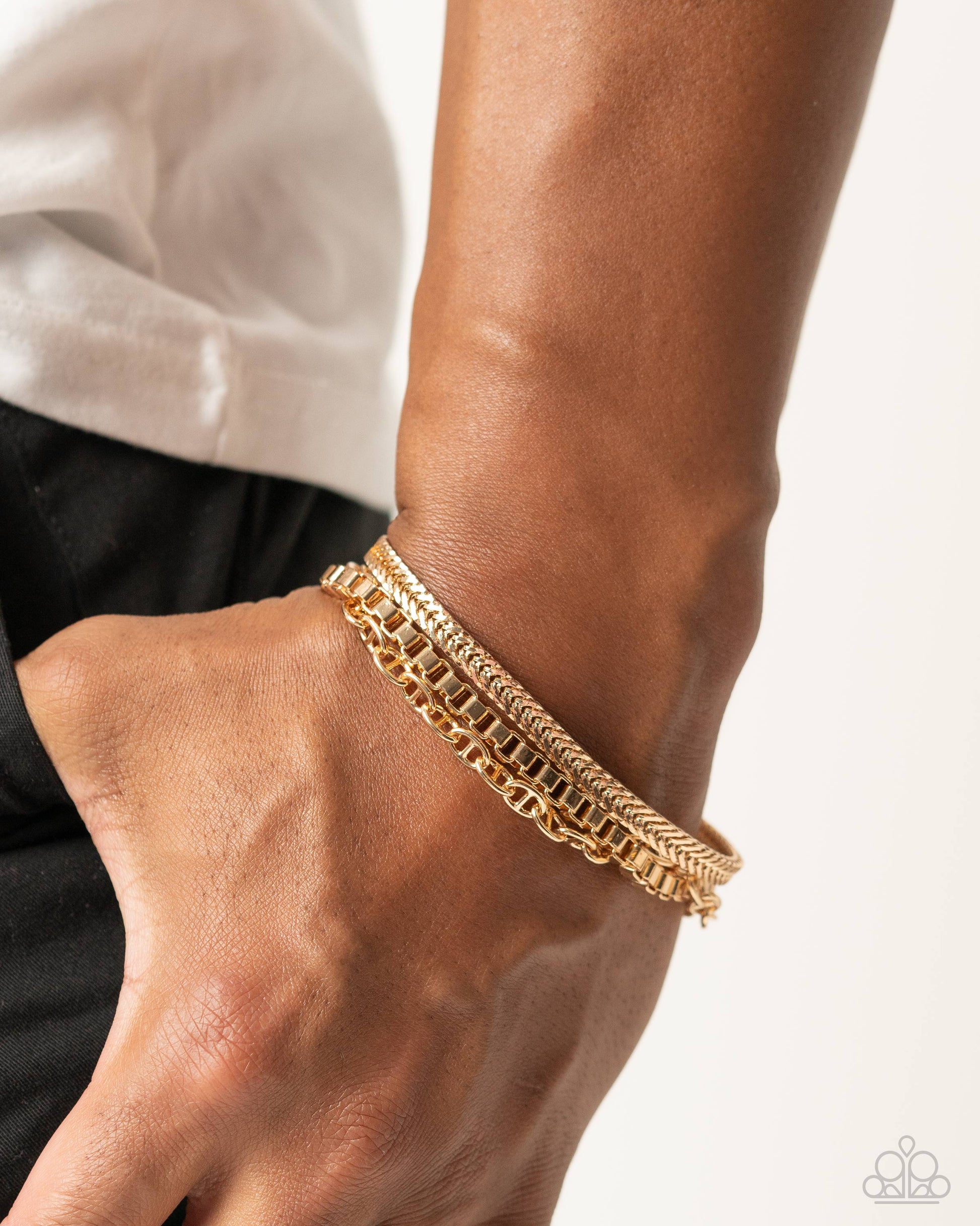 Chain Cabaret Gold Bracelet - Jewelry by Bretta