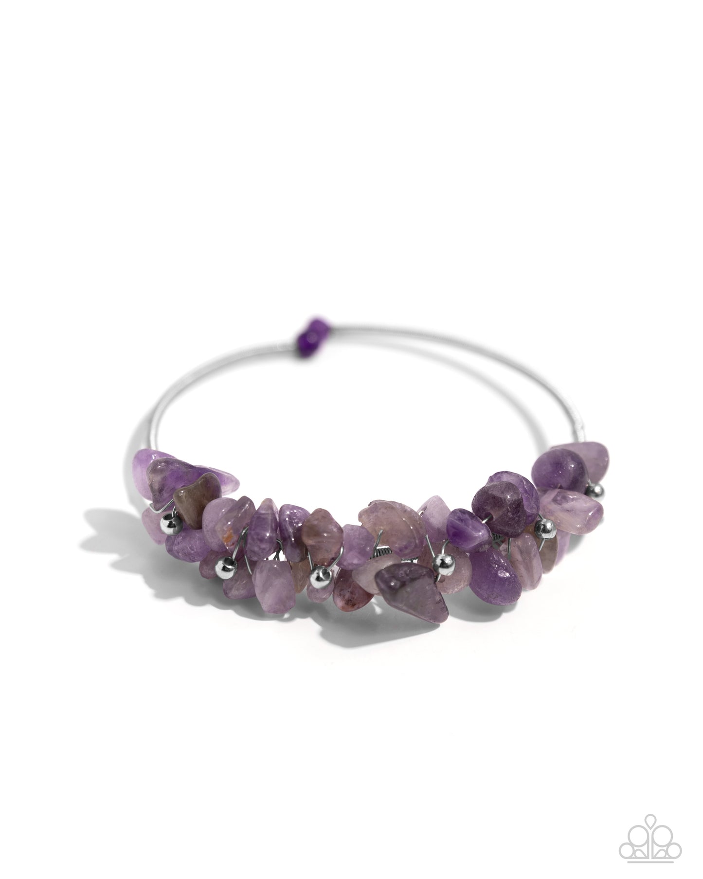 Dainty Deconstruction Purple Bracelet  - Jewelry by Bretta