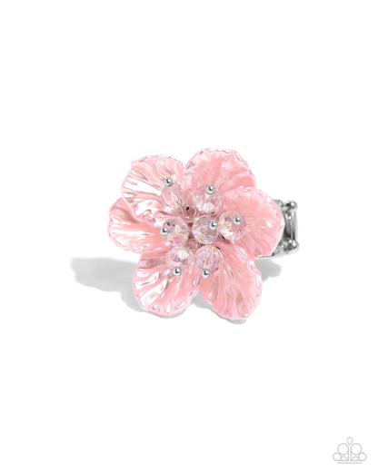 Petal Pact Pink Flower Ring - Jewelry by Bretta