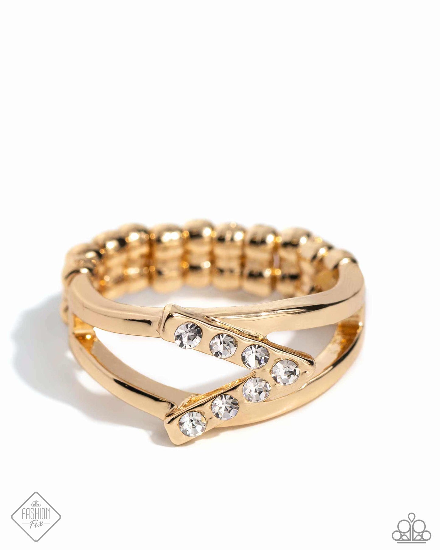 Linear Law Gold Ring - Jewelry by Bretta