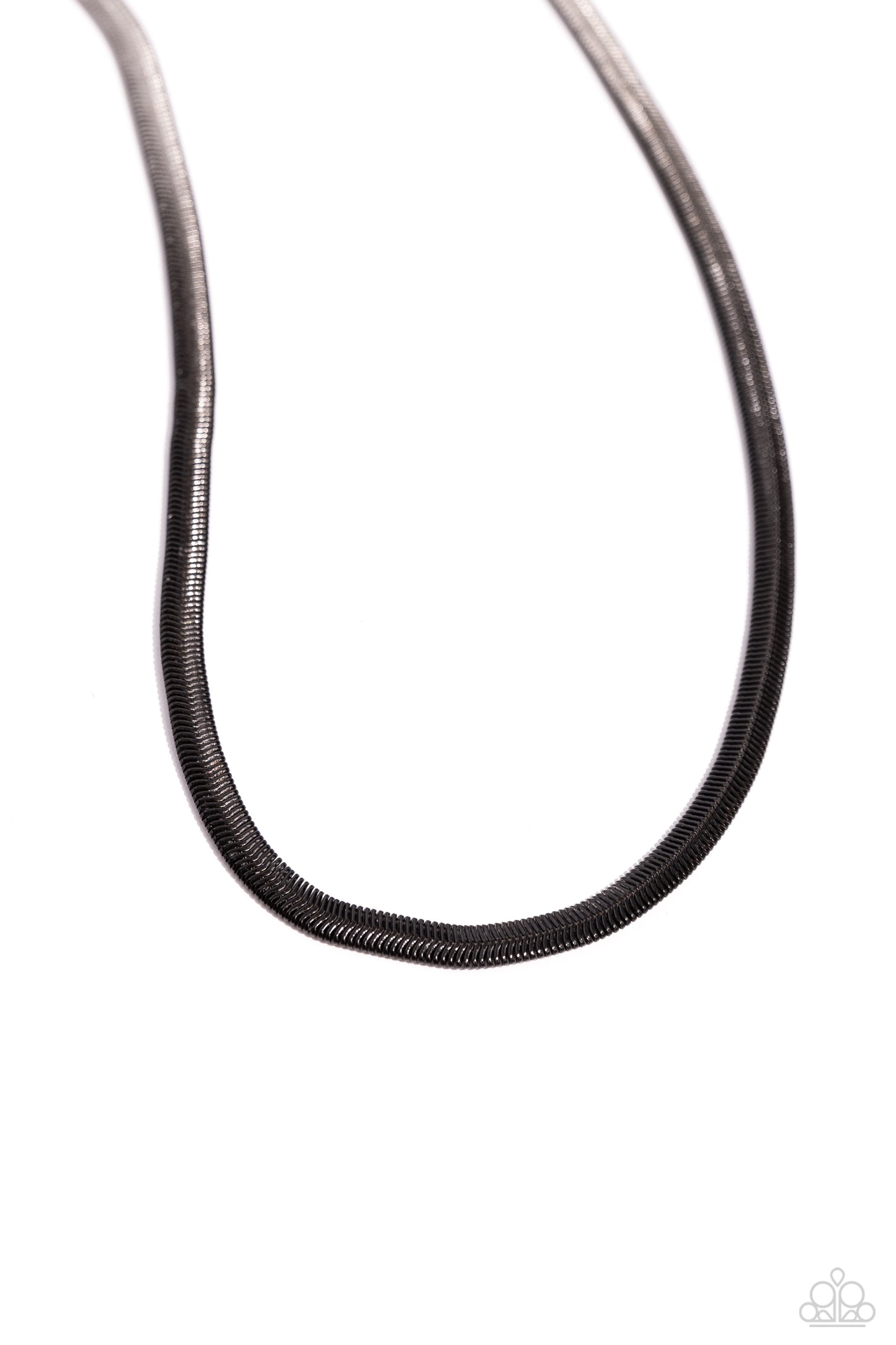 Spray Paint Sass Black Necklace - Jewelry by Bretta