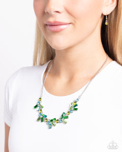 Serene Statement Green Necklace - Jewelry by Bretta