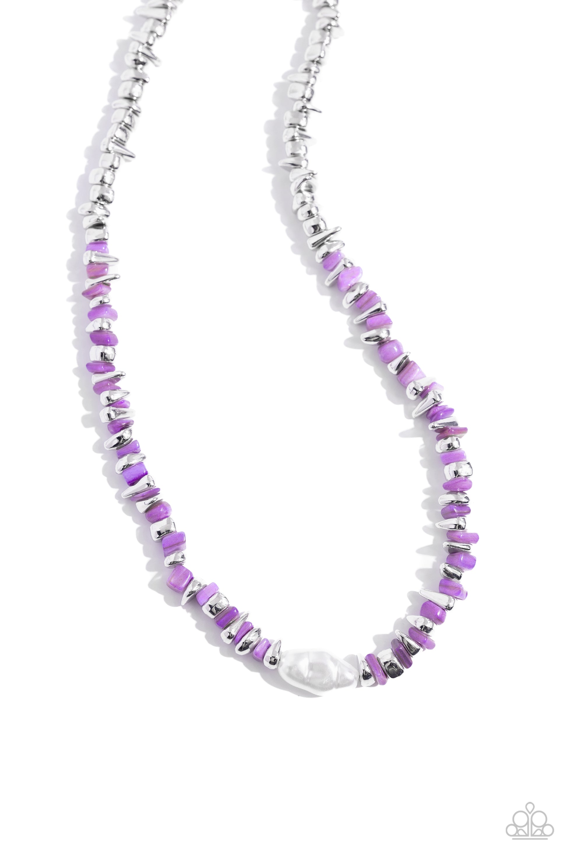 Seasonal Socialite Purple Necklace - Jewelry by Bretta