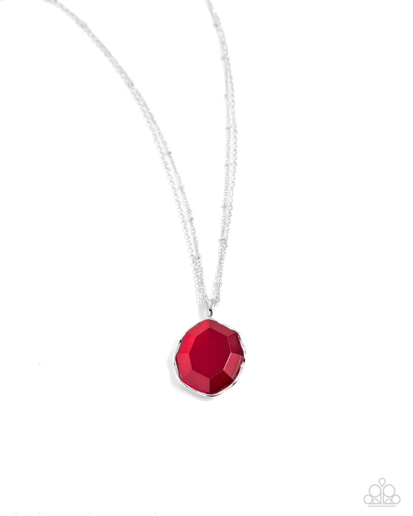 Showstopping Season Red Necklace - Jewelry by Bretta