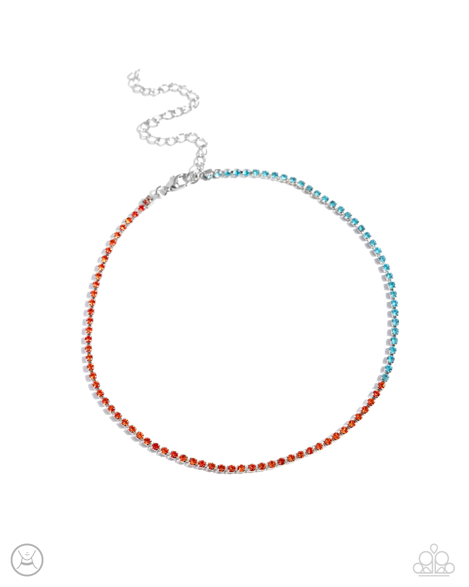 Dedicated Duo Orange Necklace - Jewelry by Bretta