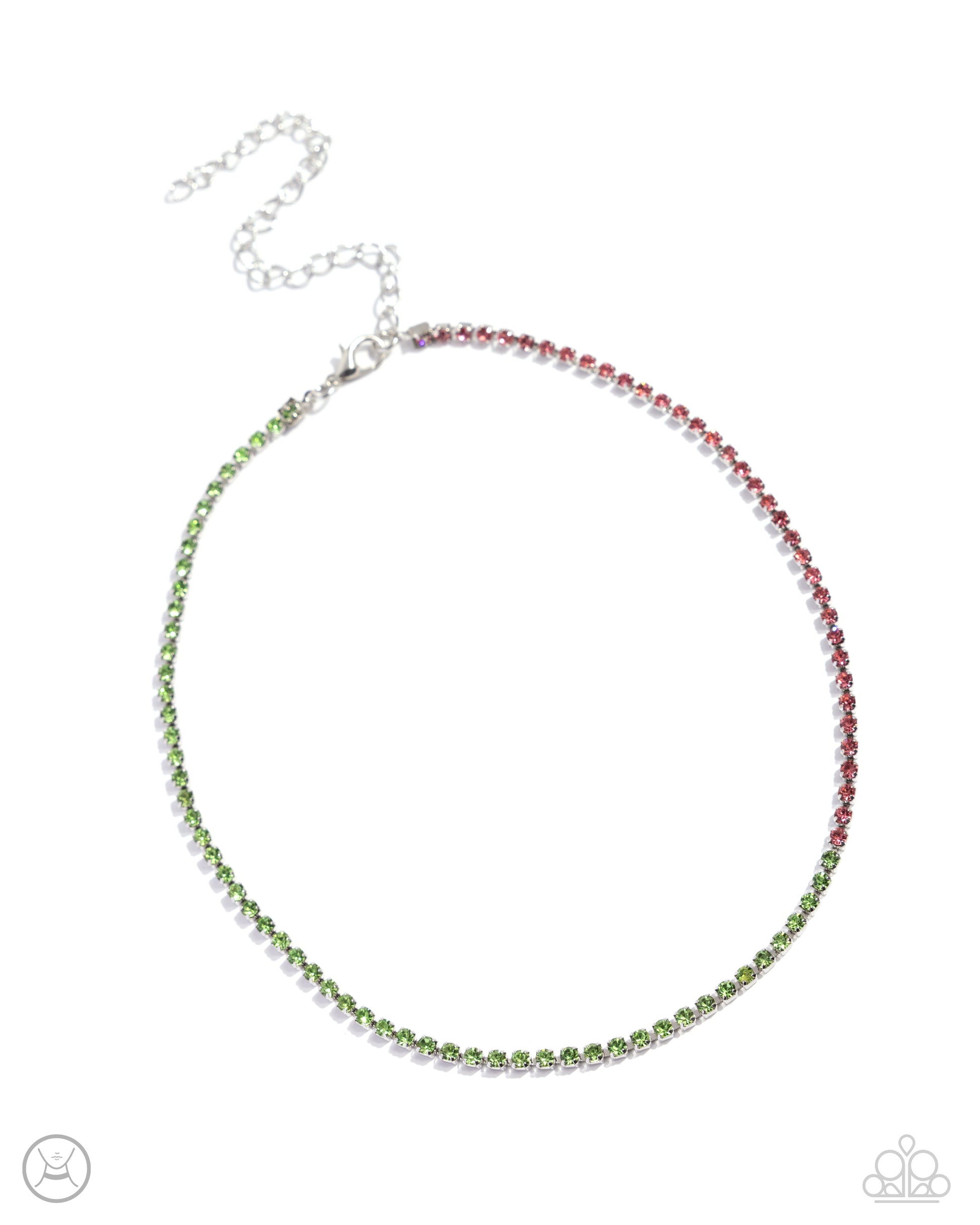 Dedicated Duo Green Necklace - Jewelry by Bretta