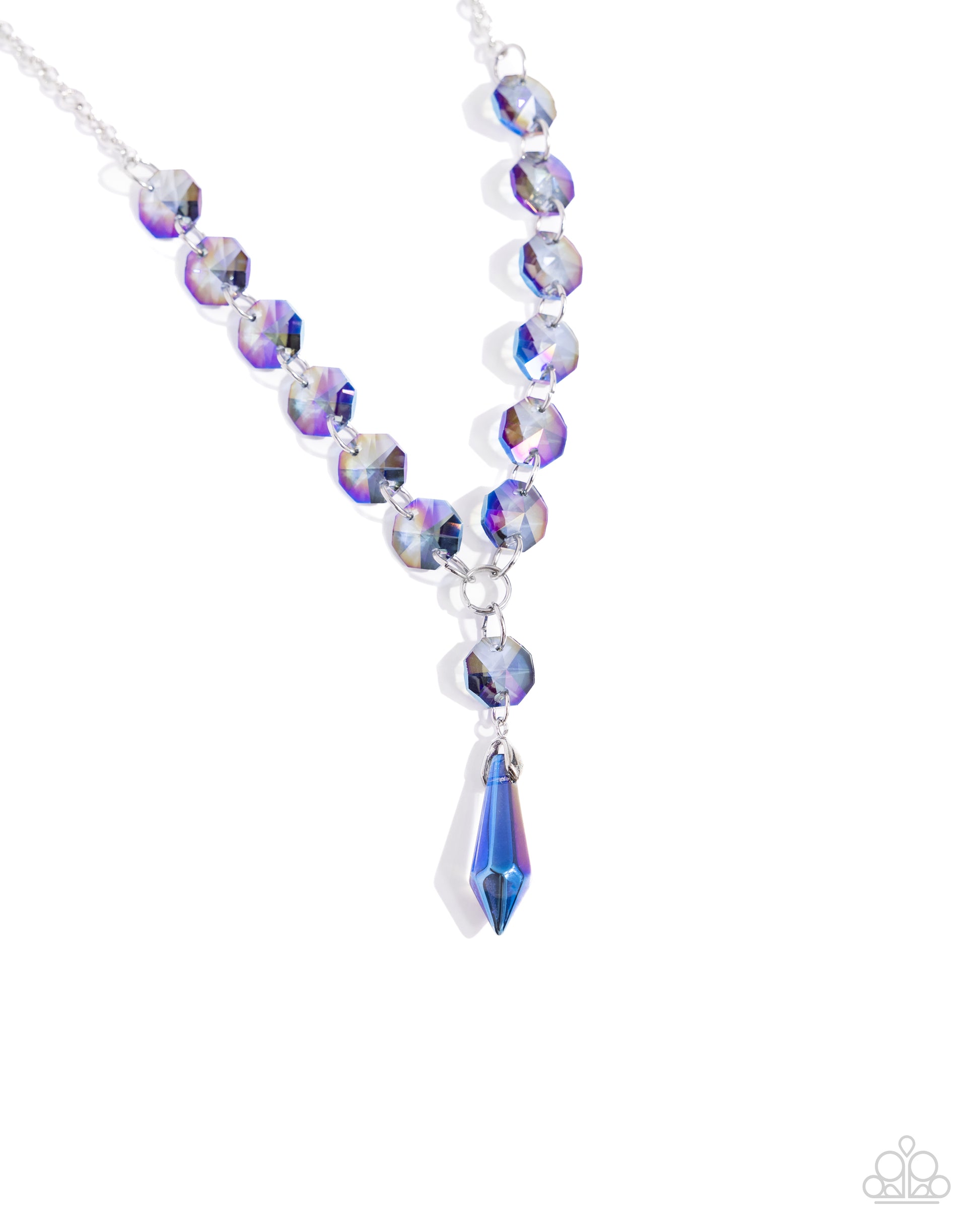 Celestial Class Blue Oil Spill Necklace - Jewelry by Bretta