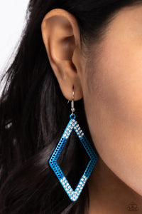 Eloquently Edgy -Blue-Jewelry By Bretta