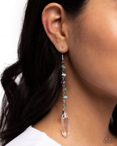 Quartz Qualification Green Earrings - Jewelry by Bretta
