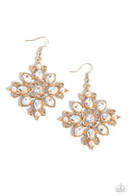 Fancy-Free Florals Gold Earrings - Jewelry by Bretta
