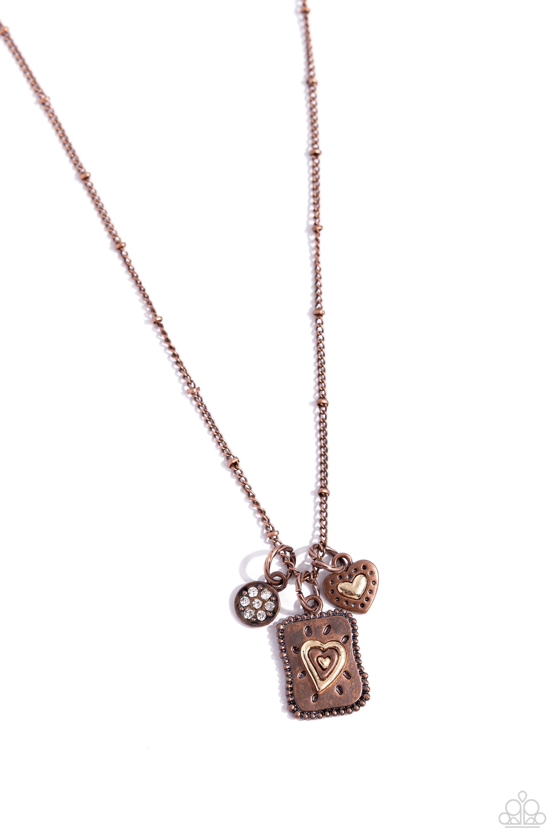 Antiqued Admiration Copper Necklace - Jewelry by Bretta
