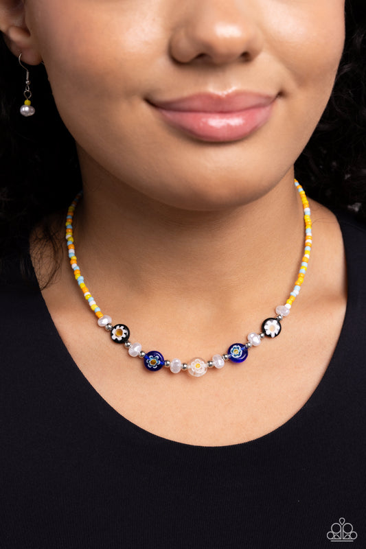Trendy Tutor Yellow Necklace - Jewelry by Bretta