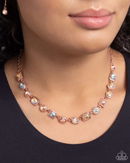 Gallery Glam Copper Necklace - Jewelry by Bretta
