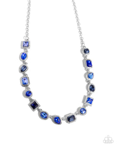 Gallery Glam Blue Necklace - Jewelry by Bretta