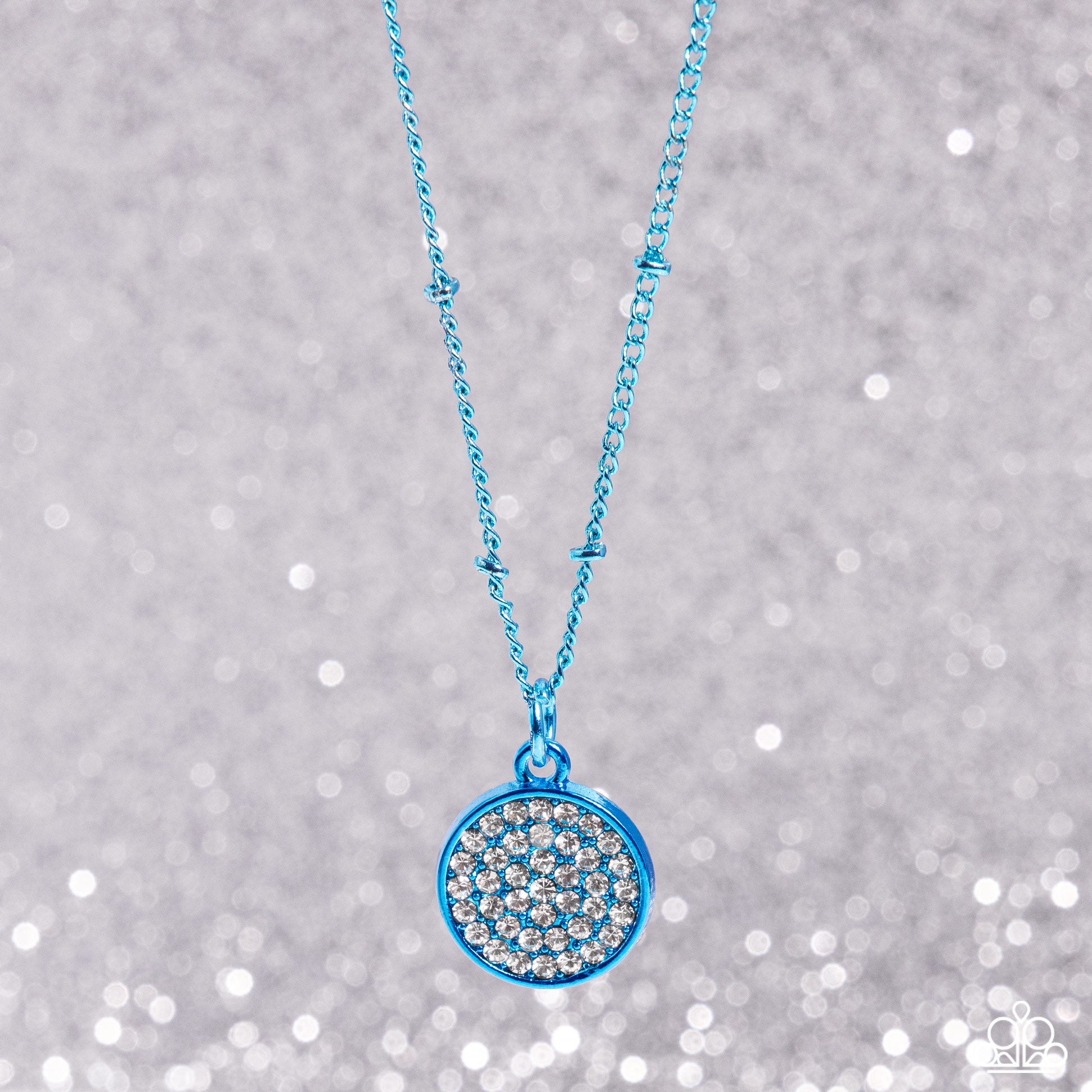 Bejeweled Basic Blue Necklace - Jewelry by Bretta