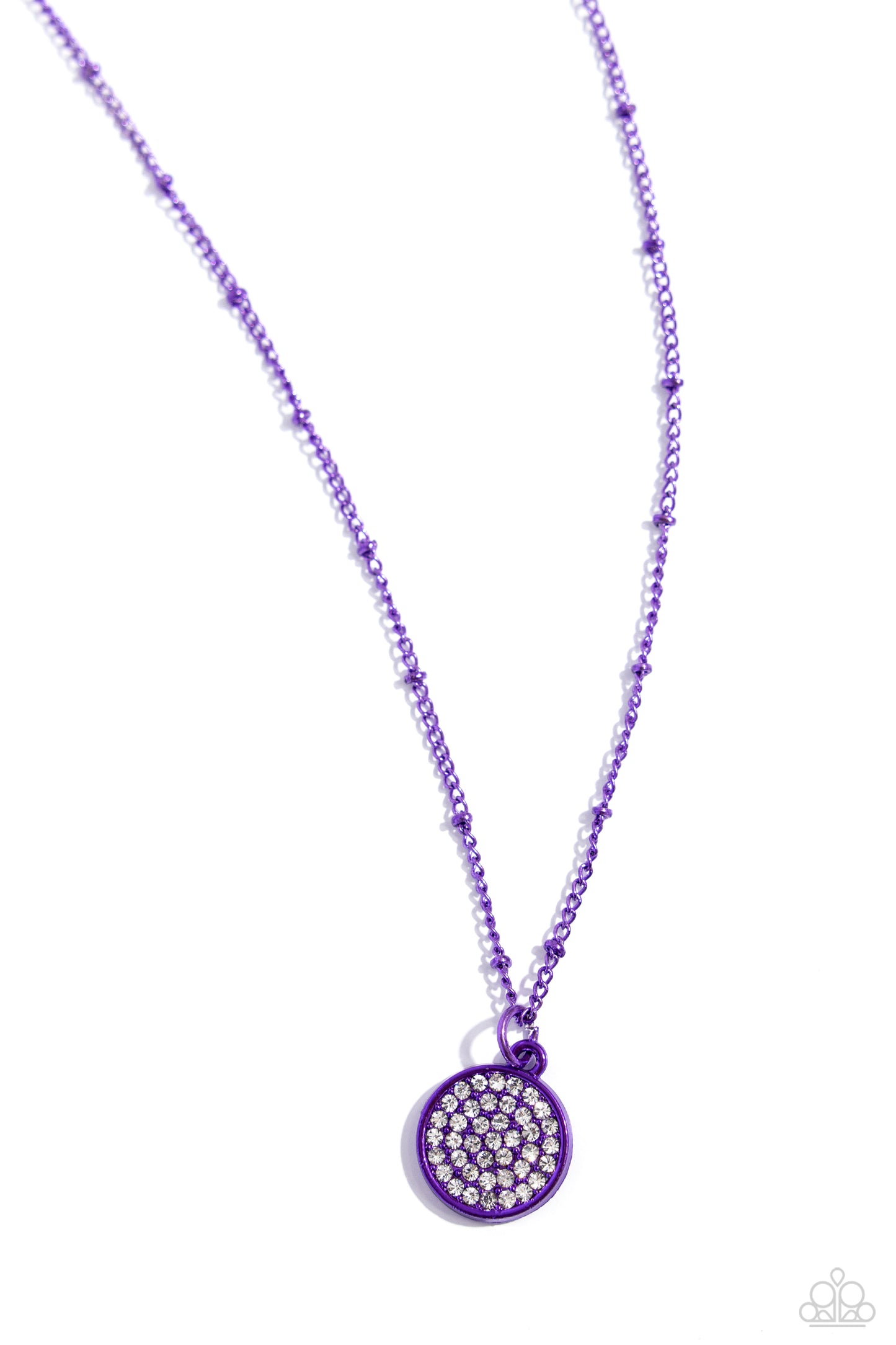 Bejeweled Basic Purple Necklace - Jewelry by Bretta