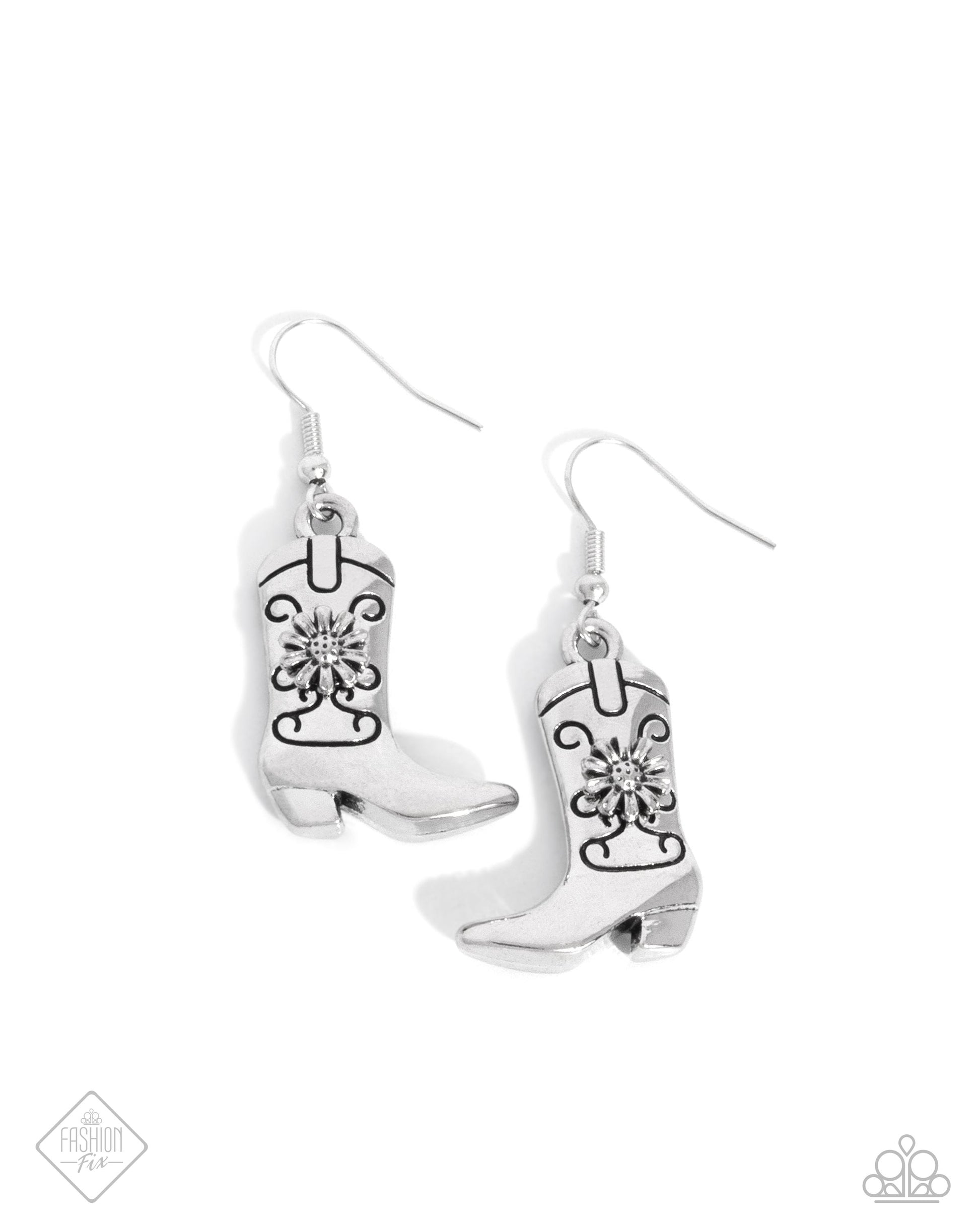 Beloved Boots Silver Earrings - Jewelry by Bretta