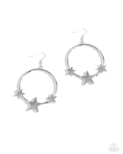 Let SPARKLE Ring! Silver Star Earrings - Jewelry by Bretta