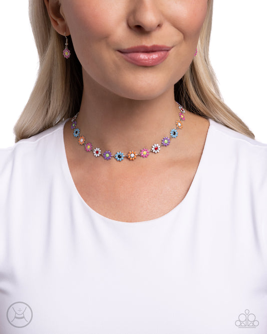Floral Falsetto Multi Necklace - Jewelry by Bretta