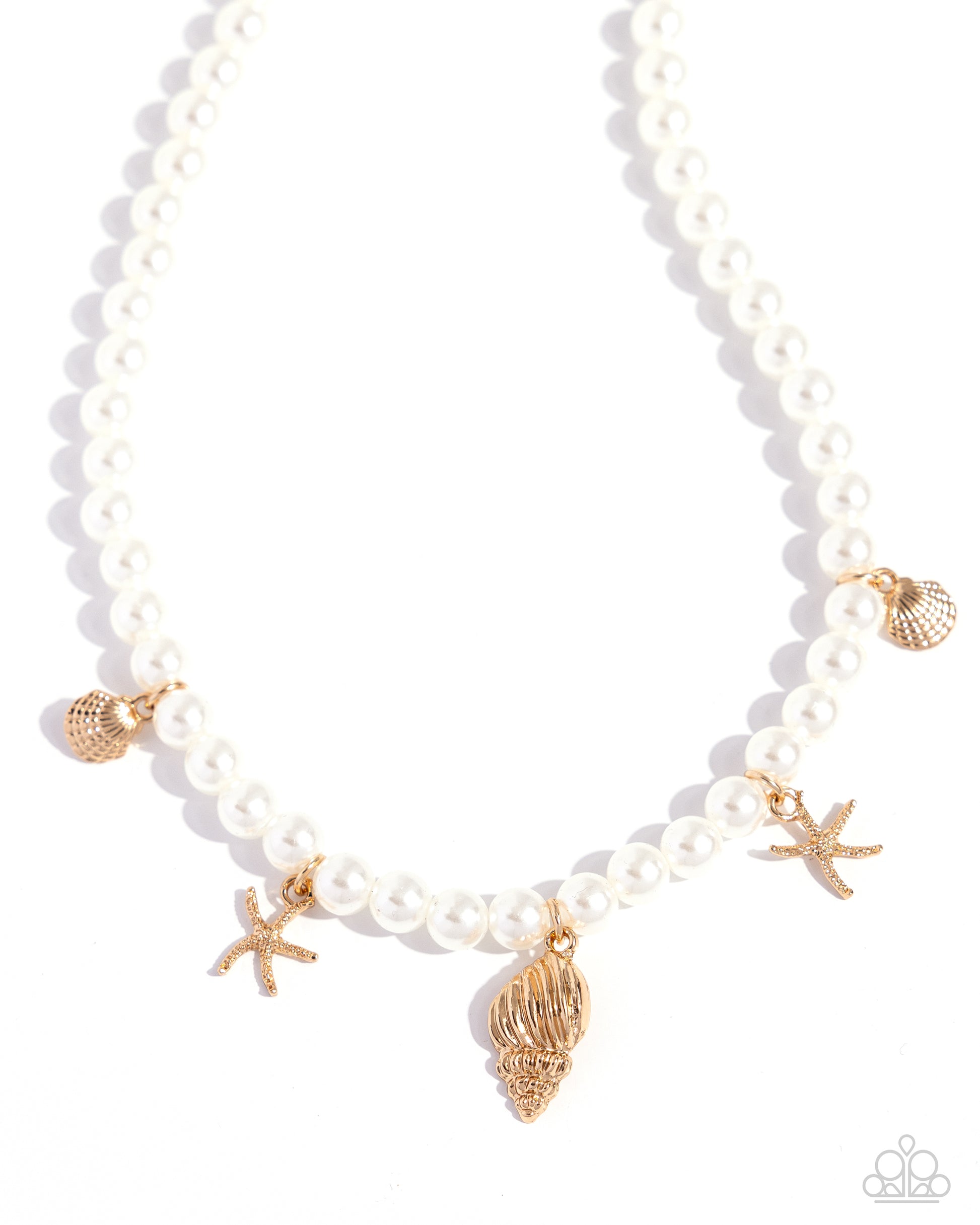 Beachcomber Beauty Gold Necklace - Jewelry by Bretta