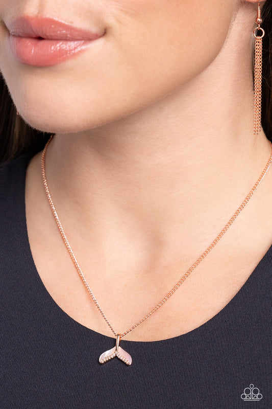 Mermaid Masterpiece Copper Necklace - Jewelry by Bretta