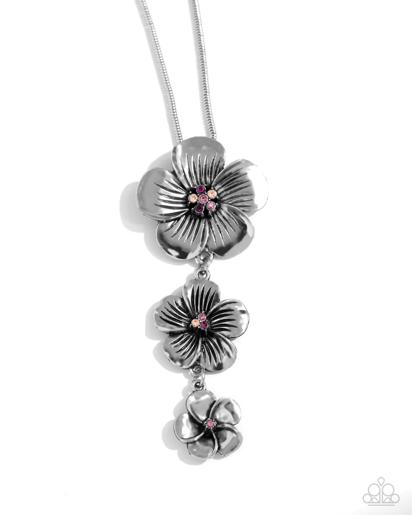 Wallflower Whimsy Purple Flower Necklace - Jewelry by Bretta