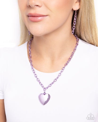 Loving Luxury Purple Necklace - Jewelry by Bretta