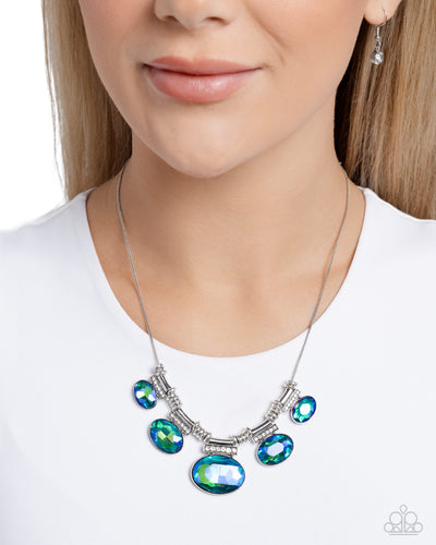 Socialite Status Green Necklace - Jewelry by Bretta