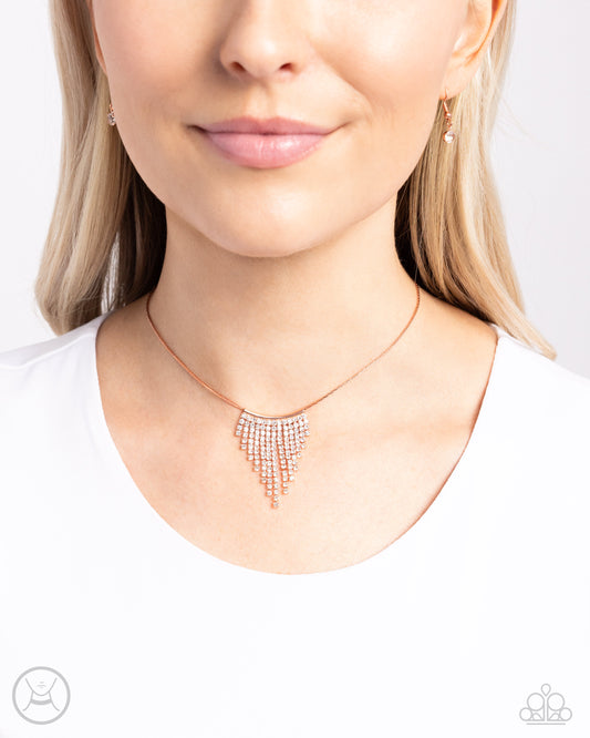 Chandelier Cadenza Copper Necklace - Jewelry by Bretta