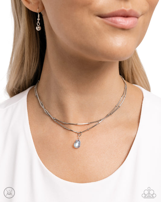 Teeming Teardrop Green Necklace - Jewelry by Bretta