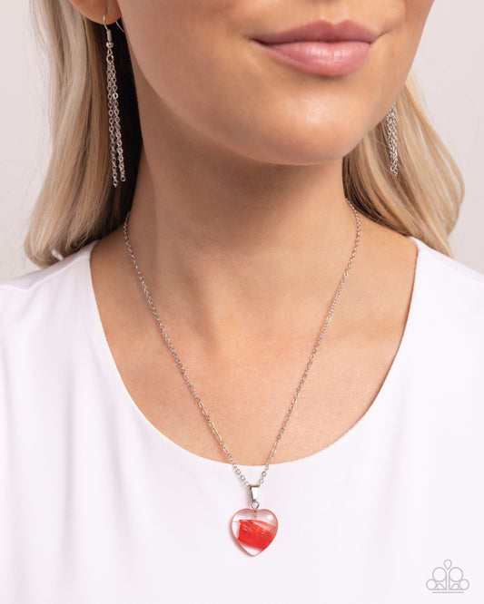HEART Exhibition Red Heart Necklace - Jewelry by Bretta