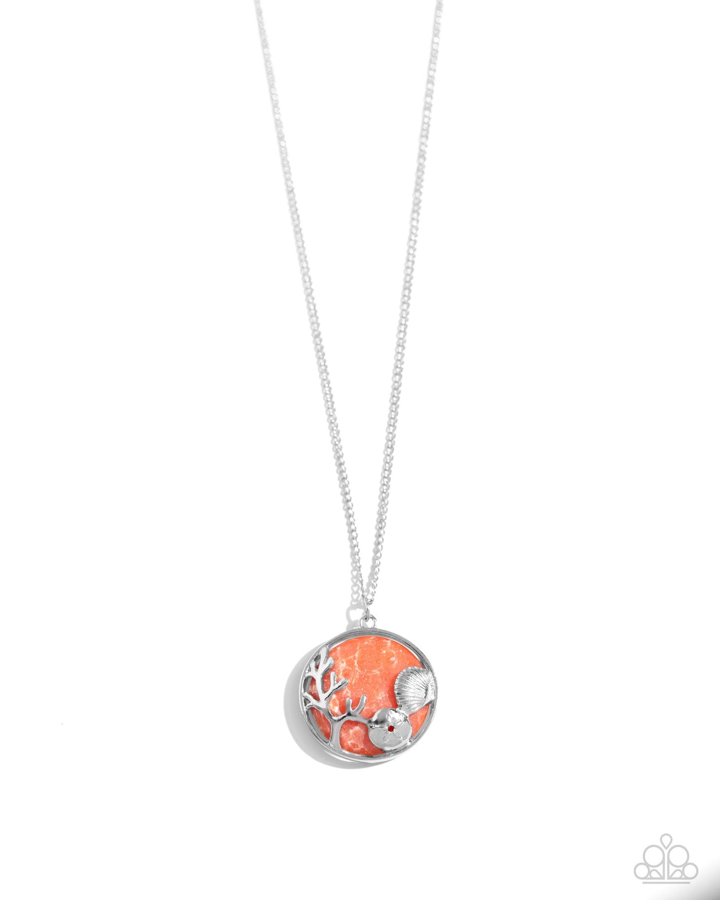 Opulent Ostentation Orange Necklace - Jewelry by Bretta