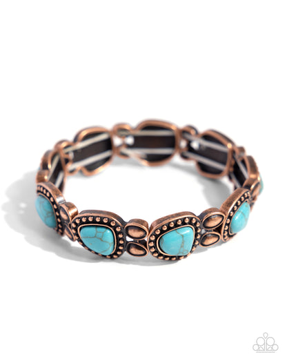 Harmonious Headliner Copper Bracelet - Jewelry by Bretta