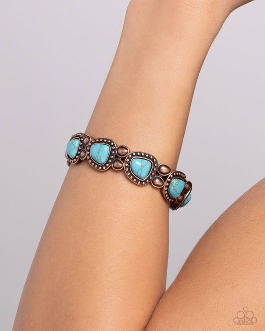Harmonious Headliner Copper Bracelet - Jewelry by Bretta