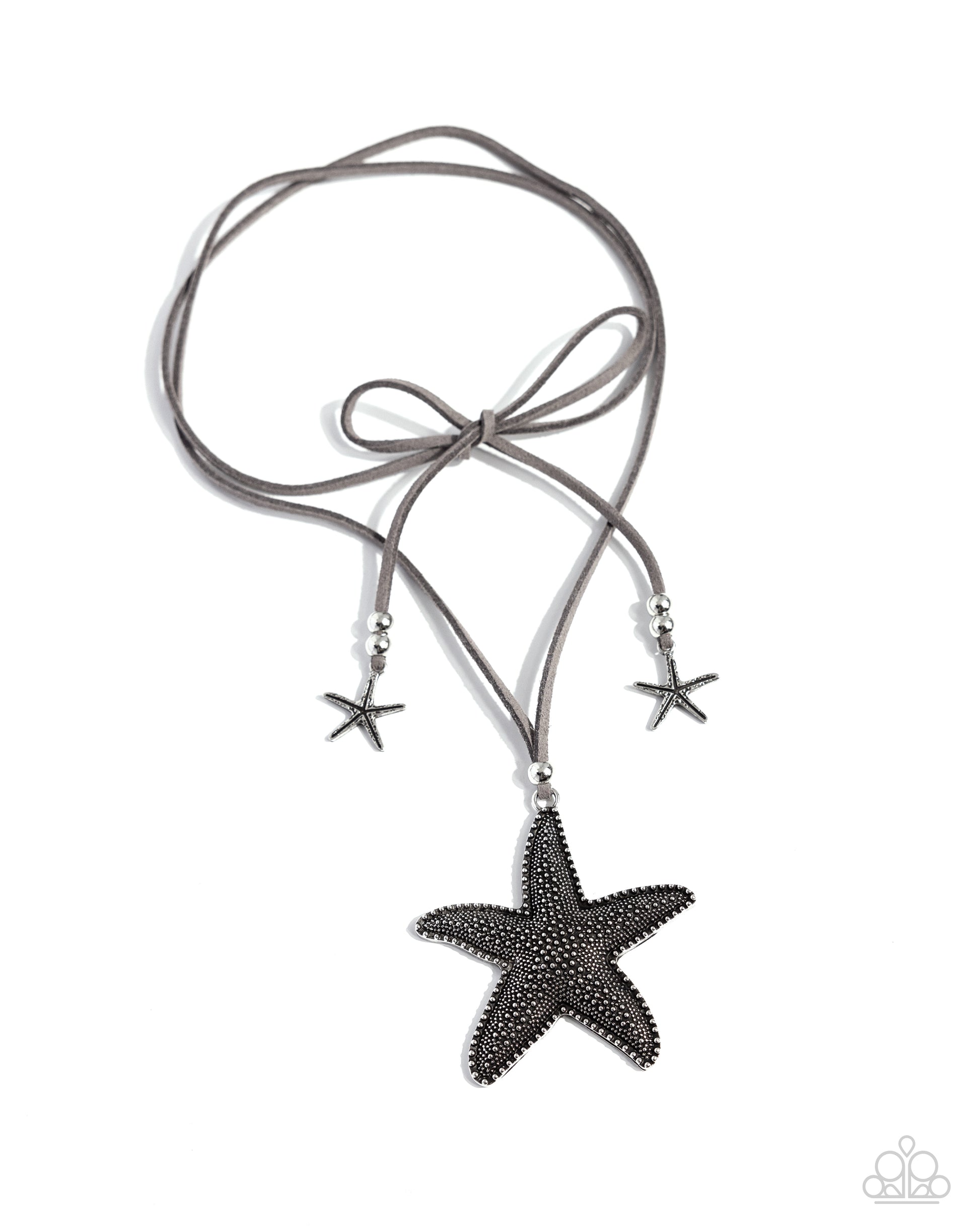 Starfish Sentiment Silver Necklace - Jewelry by Bretta