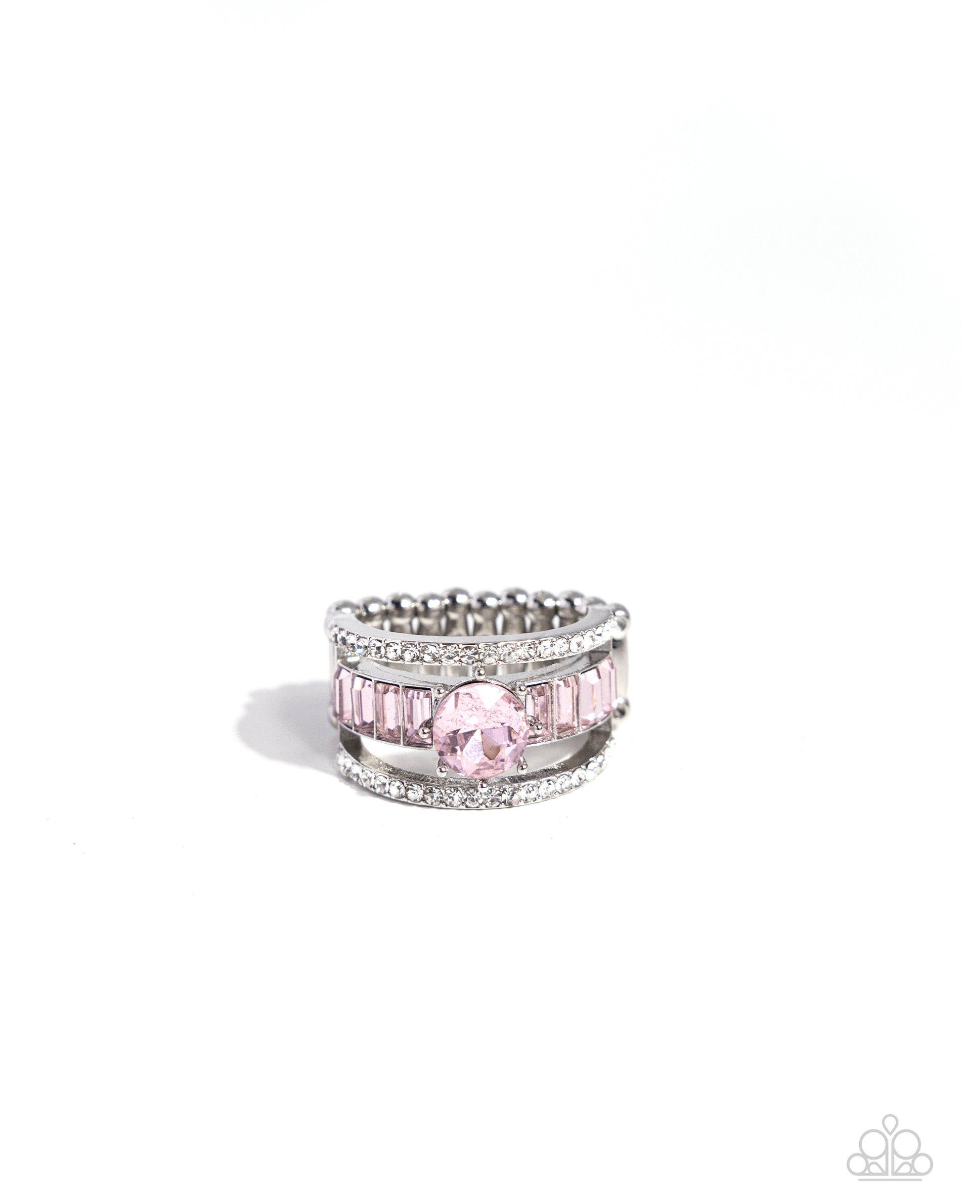 Dramatic Decadence Pink Ring - Jewelry by Bretta