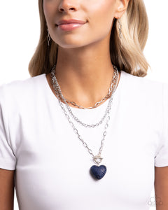 HEART Gallery Blue Heart Necklace - Jewelry by Bretta