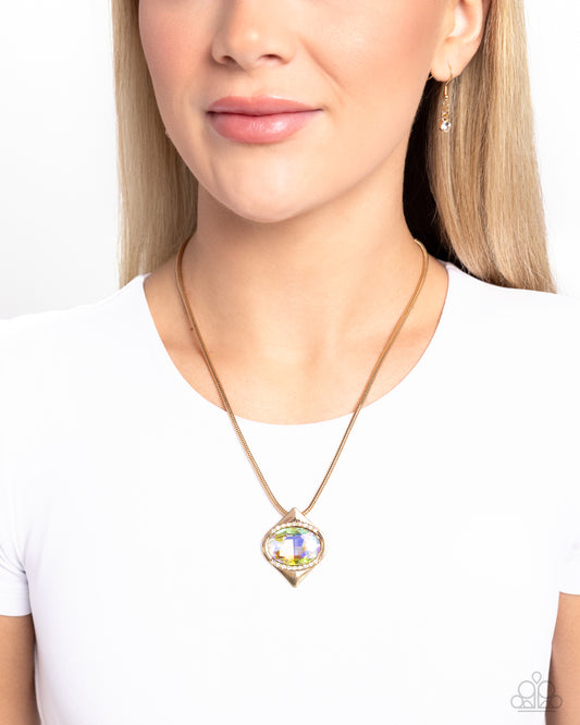 Motivated Maverick Gold Necklace - Jewelry by Bretta