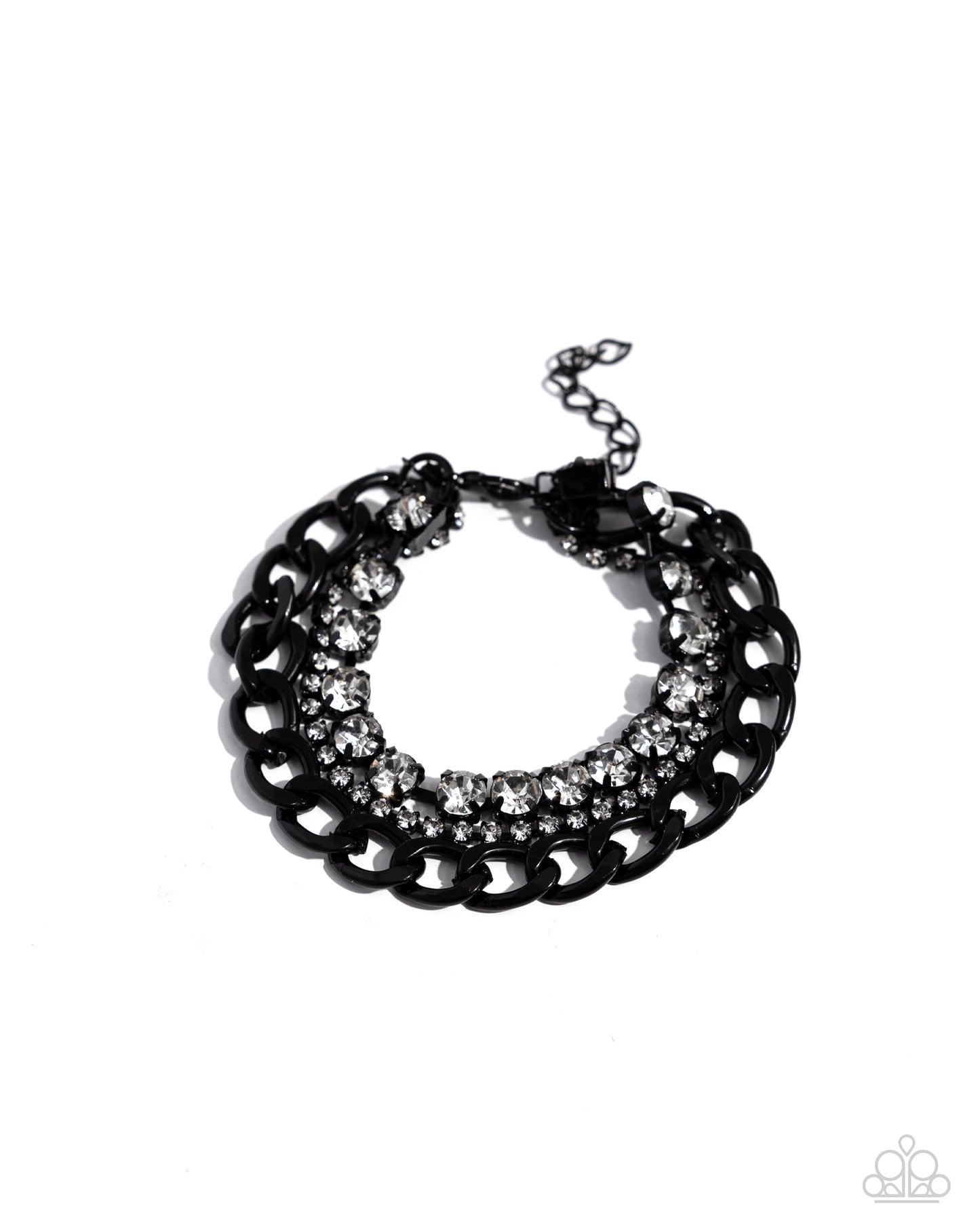 Colorful Canvas Black Bracelet - Jewelry by Bretta