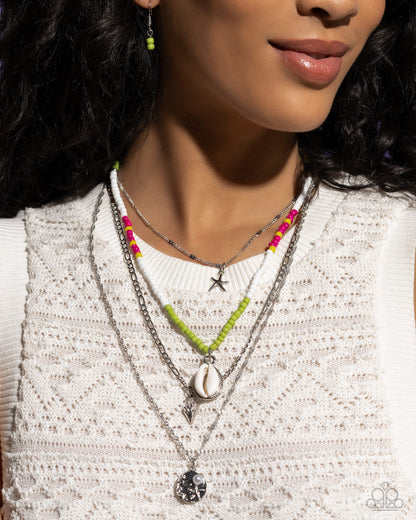 Oceanic Obligato Green Necklace - Jewelry by Bretta