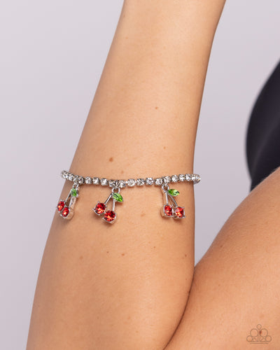 Candid Cherries Red Bracelet - Jewelry by Bretta
