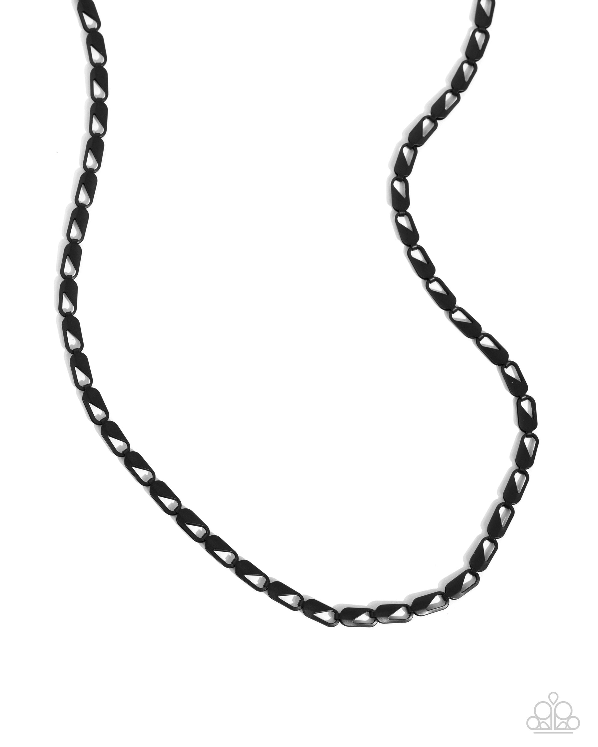 Casually Charged Black Necklace - Jewelry by Bretta