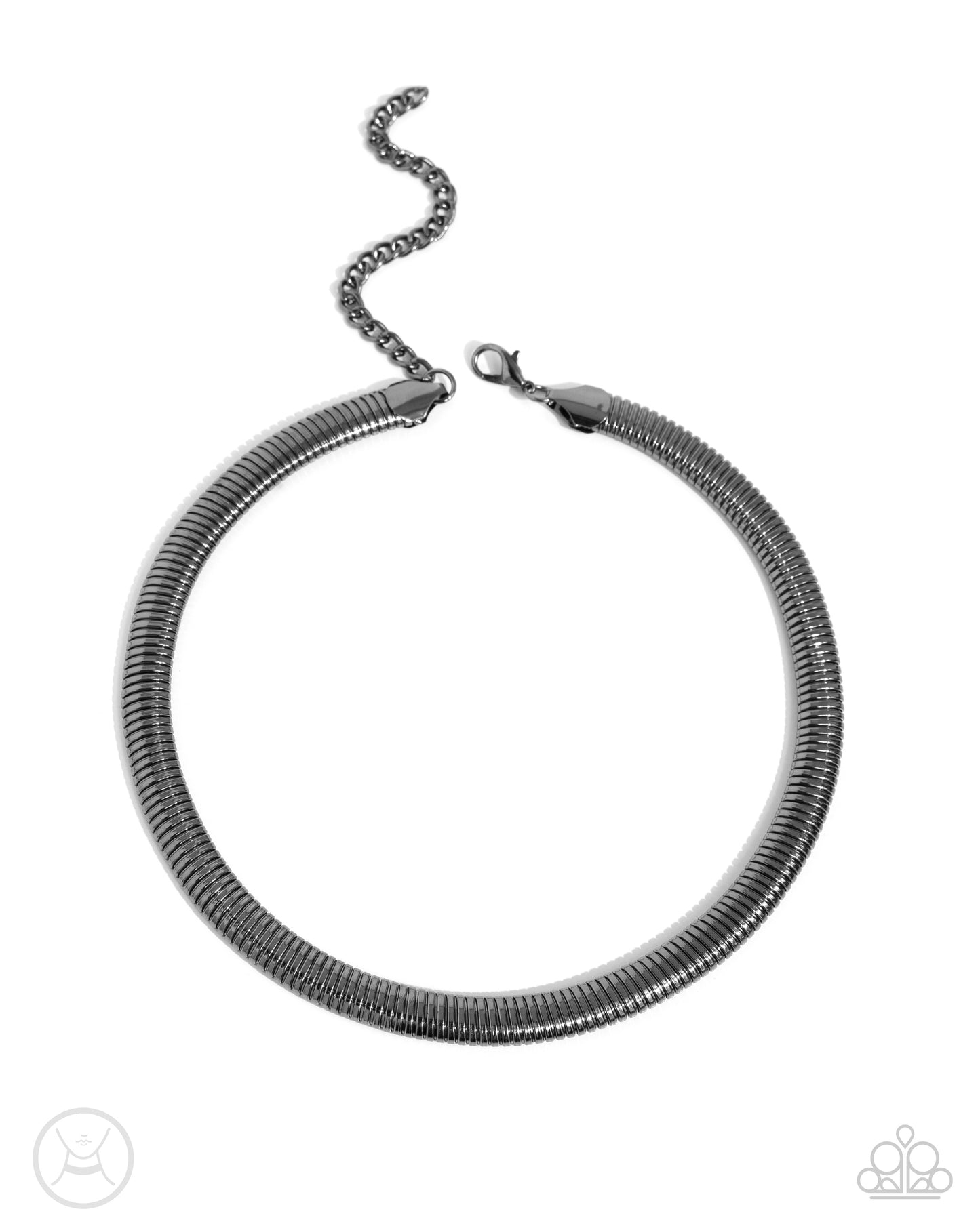 Choker Of The Century Black Necklace - Jewelry by Bretta