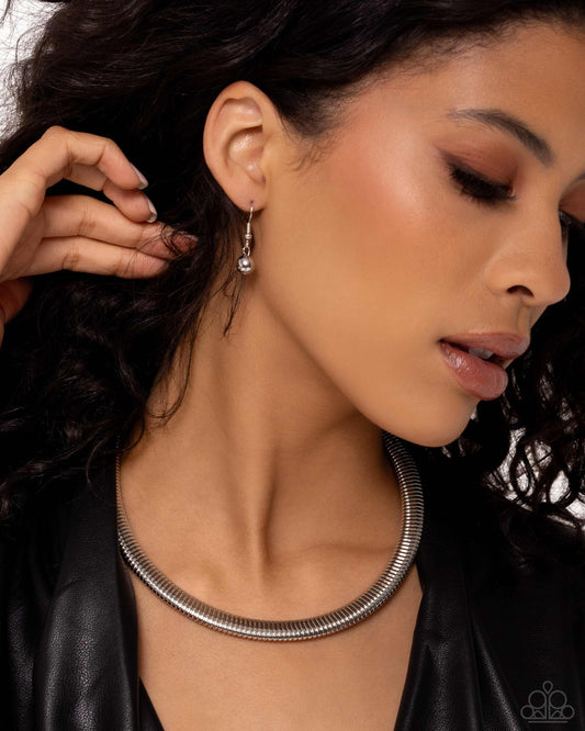 Choker Of The Century Silver Necklace - Jewelry by Bretta