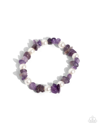 Robust Refinement Purple Bracelet - Jewelry by Bretta